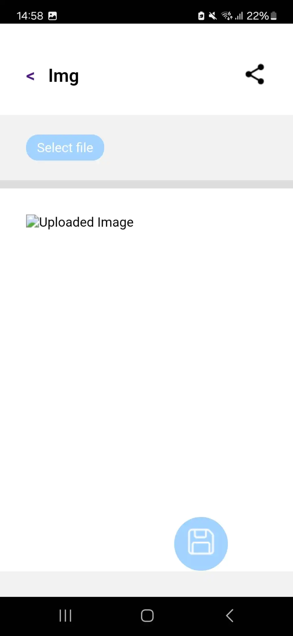 Mobile screenshot 1 from Note Application